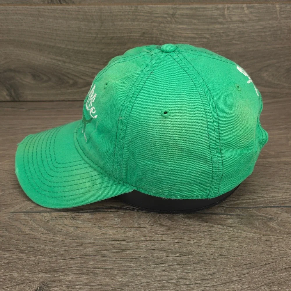 Salt Life Hat Cap Strap Back Green Mens Fishing Surfing Beach Outdoors Casual